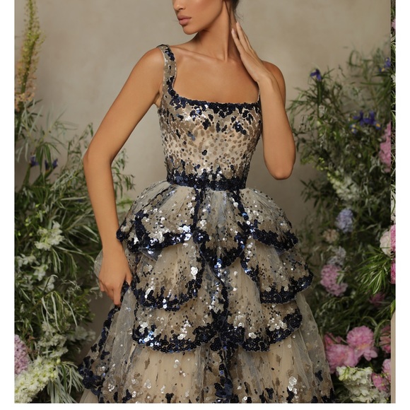 Tarik Ediz Dress Engagement Dress - Picture 8 of 8